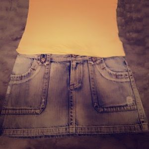 American Eagle denim mini